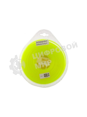 Леска для триммера Denzel звезда 2,4 мм х58 м, блистер FLEX CORD