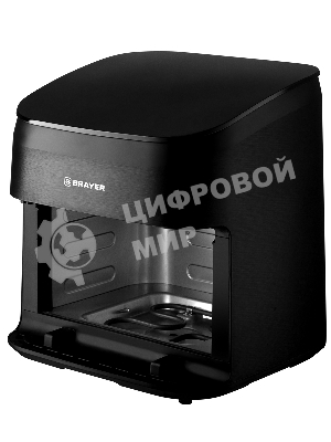 Аэрогриль Brayer BR2057 черный, 2200 Вт, 8.5 л, сенсор, 10 программ