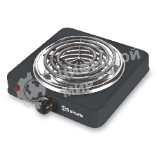 Плитка электрическая Sakura ПЭ-08В 1500Вт 145мм 1конф/спир