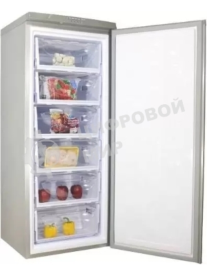 Морозильная камера DON R-106 MI, металлик искристый, 220л, 6 ящиков