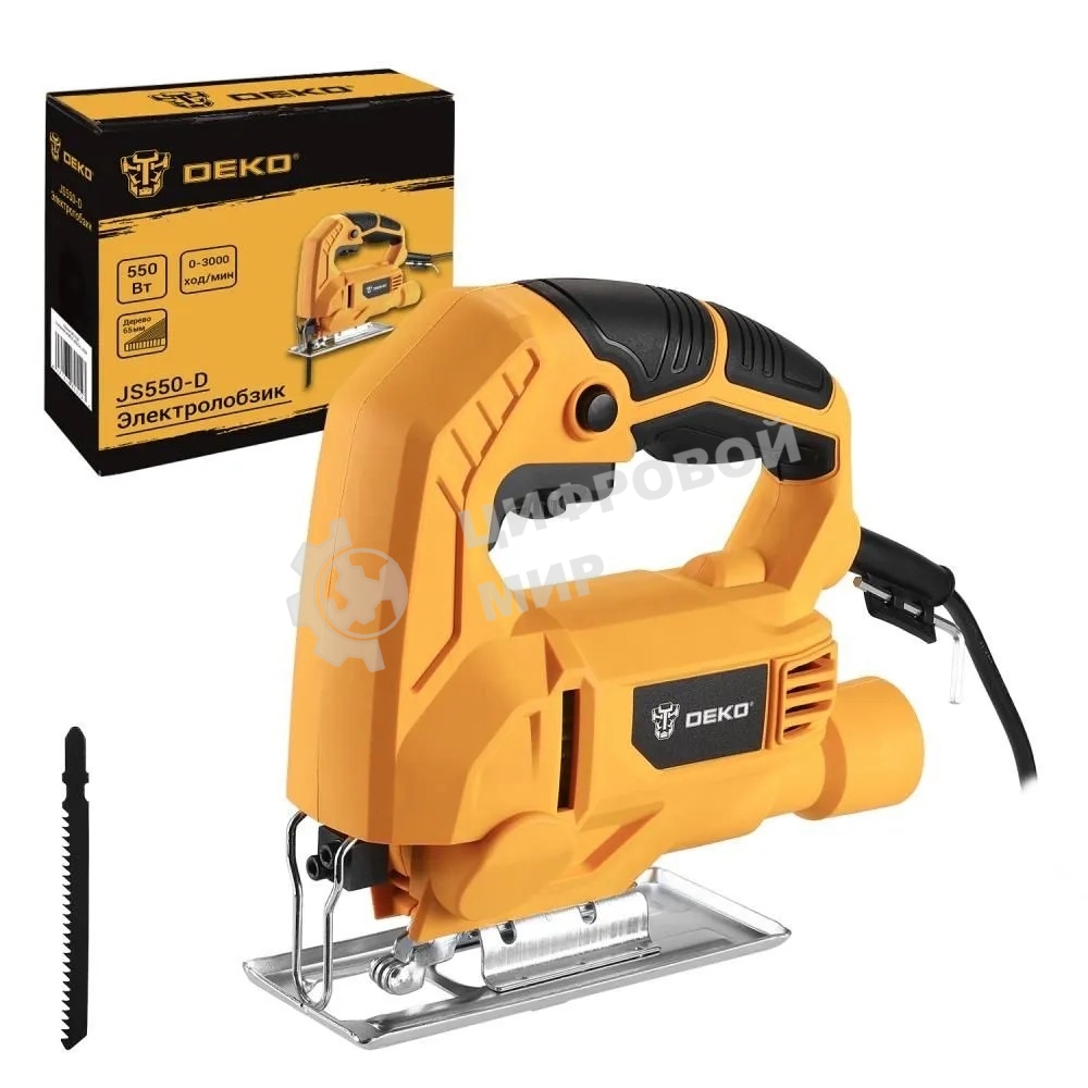 Лобзик электрический DEKO JS550-D, 550Вт (083-1158)