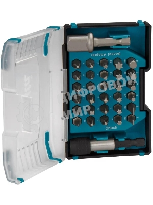 Набор бит Makita D-65084 (32пред.) для шуруповертов