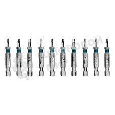 Бита Gross 114609 Torx 15х50 мм, сталь S2, шестигр., 10 шт.