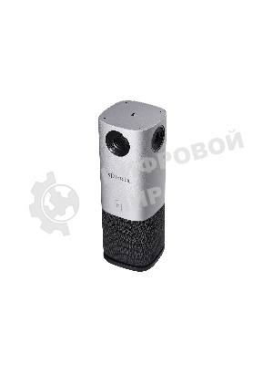 Веб-камера INFOBIT iCam 360 3840x2160, 30 кадр/с, USB Type-C, микрофон (4 шт, шумоподавление), автоматическая фокусировка, слежение за лицом