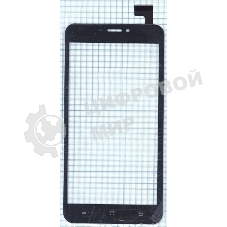 Сенсорное стекло (тачскрин) HS1331, черное