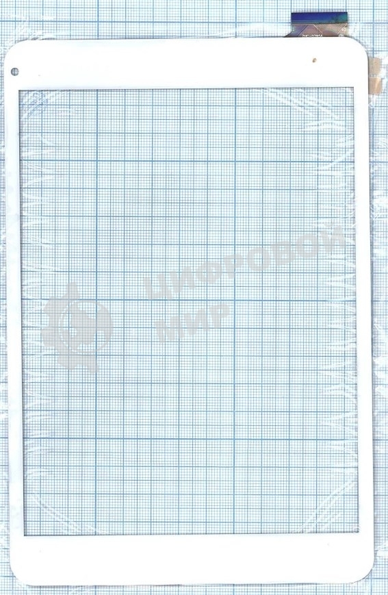 Сенсорное стекло (тачскрин) ZHC-0395A, белое