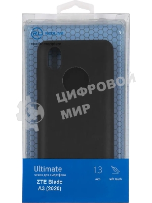 Чехол (клип-кейс) Redline для ZTE Blade A3 2020 УТ000026591 черный