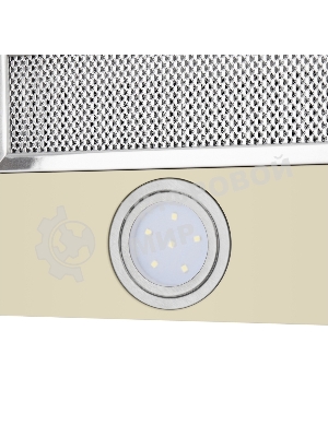 Вытяжка встраиваемая Maunfeld VS Fast Glass 60 бежевый, 60 см, 850 куб. м/ч, 47 дБ