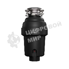 Измельчитель пищевых отходов Kuppersberg WS 550 B, High-Tech, мощность 550 Вт, 3400-3800 об/мин, защита от перегрева, авто выключение, DC мотор, шумоизоляция, уровень шума 70 дБ, черный