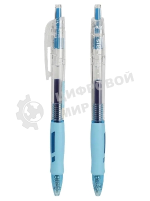 Ручка гелевая автоматическая Deli Arris EG09-BL, синие чернила, линия 0.7мм