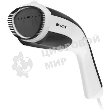 Отпариватель Vitek 2439-VT-03 белый/черный, 1200 Вт, 20 г/мин, 100 мл