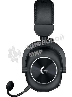 Гарнитура Logitech G Pro X 2 Lightspeed черный, беспроводная + проводная, Bluetooth/USB/3.5 мм, до 50 ч