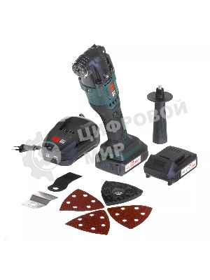 Многофункциональный инструмент аккумуляторный KLPRO KLMT18B-20 (18В, Li-ion-2шт, 2.0А·ч, 5000-19000 кол/мин З/У,в кейсе)