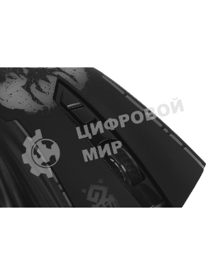 Мышь беспроводная Defender Kronos GM-695 черный, 1600 dpi, радиоканал, USB, кнопки - 7