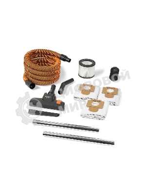 Строительный пылесос Daewoo DAVC 2000 Home 1500Вт (уборка: сухая/сбор воды/выдув) оранжевый