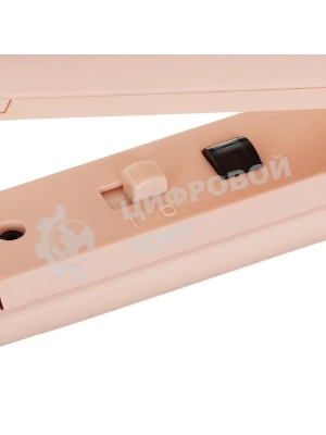 Набор для укладки волос Фен Philips BHP398/00 розовый, 1600 Вт, компактный + выпрямитель
