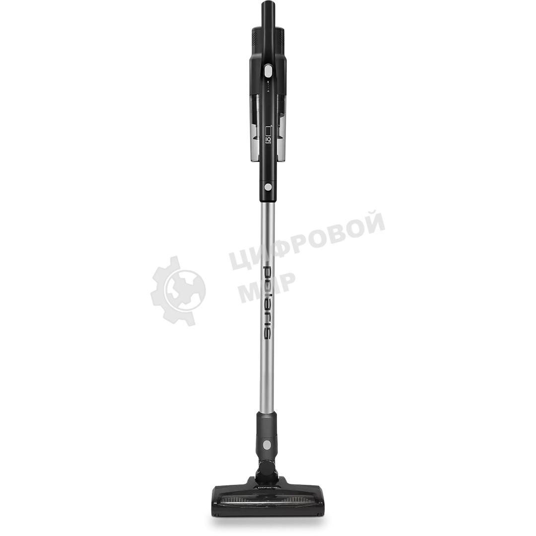 Пылесос вертикальный Polaris PVCS 2090 черный/серебристый, питание от аккумулятора, 130 Вт, уборка сухая, пылесборник 0.2 л