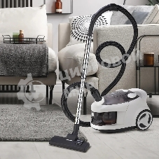 Пылесос Coolfort CF-3040 белый, 250/1800 Вт, уборка сухая, пылесборник контейнер 2 л