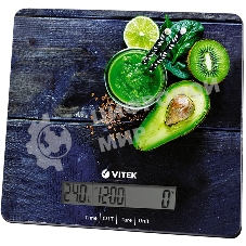 Весы кухонные электронные Vitek VT-2425 макс. вес: 5 кг, черный