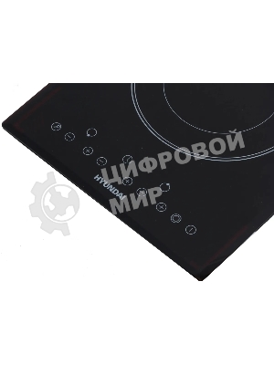 Варочная поверхность Hyundai HHE 3285 BG черный
