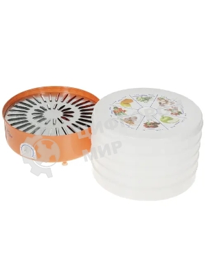 Сушилка для овощей и фруктов Ротор СШ-002-12 с 5 решетами в цветной упаковке