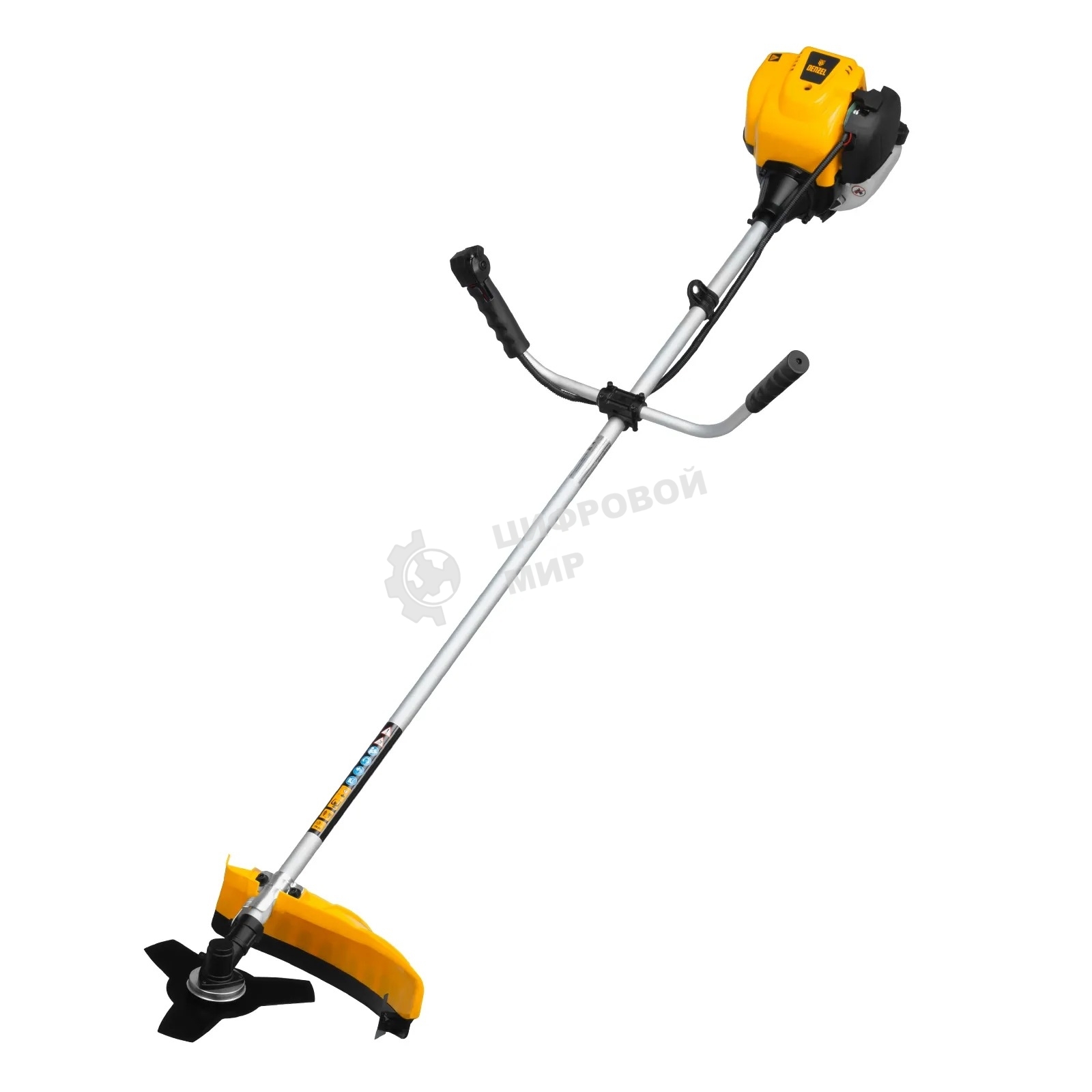 Триммер бензиновый Denzel DTL-37-4T, 4-тактный, 37 см3, неразъемная штанга, сост. из 2 частей
