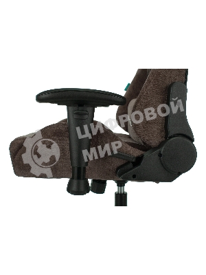 Кресло Бюрократ VIKING KNIGHT LT10 FABRIC коричневый, ткань, 120 кг, механизм качания