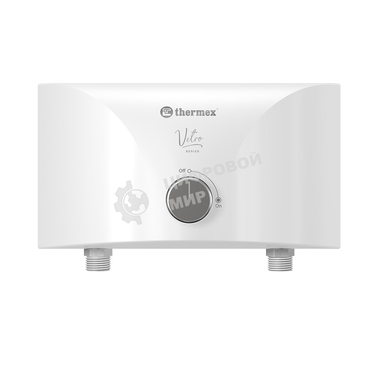 Водонагреватель электрический проточный Thermex Vetro 3500 tap