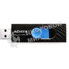 Флешка USB ADATA UV320 (AUV320-128G-RBKBL), 128Gb, USB 3.2, R/W 100/30, черный/голубой