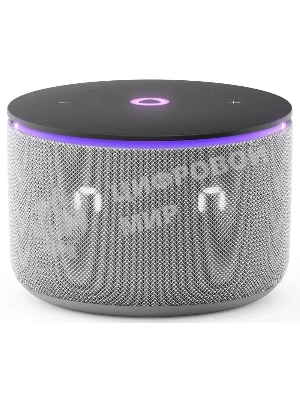 Умная колонка Яндекс Станция Мини 3 Про, 18Вт, компактная, 1 динамик, Алиса, Wi-Fi, Bluetooth 5.0, Zigbee, Matter, серый