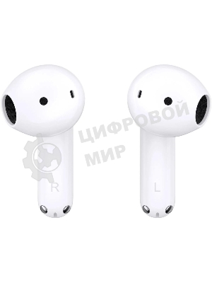 Наушники TWS Honor Choice X7E белый, внутриканальные, Bluetooth, активное шумоподавление, до 8 ч