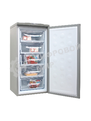 Морозильная камера DON R-105 MI, металлик искристый, 180л, 5 ящиков