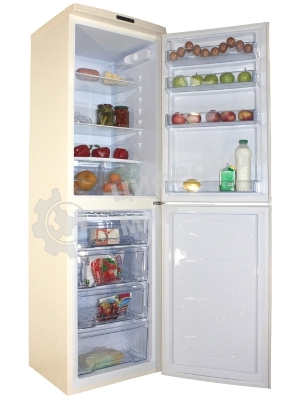 Холодильник DON R-296 S слоновая кость двухкамерный 209/140л морозилка снизу