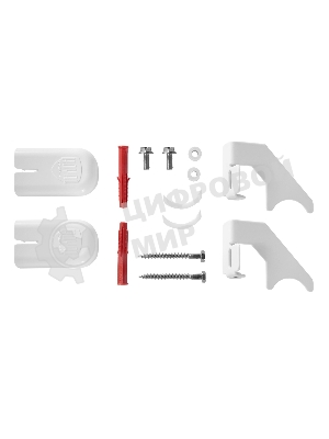 Комплект настенных регулируемых кронштейнов Royal Thermo Design 100, белые