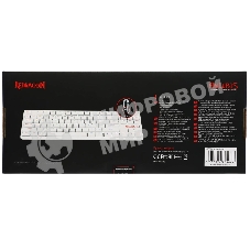Клавиатура беспроводная Redragon Anubis беспроводная, USB, Bluetooth/Радиоканал, белый
