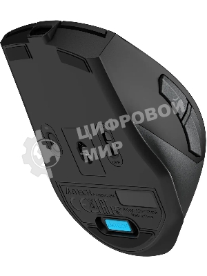 Мышь беспроводная A4Tech Fstyler FB45CS Air2 серый, 2000 dpi, радиоканал, Bluetooth, USB, кнопки - 7