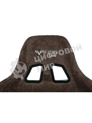 Кресло Бюрократ VIKING KNIGHT LT10 FABRIC коричневый, ткань, 120 кг, механизм качания