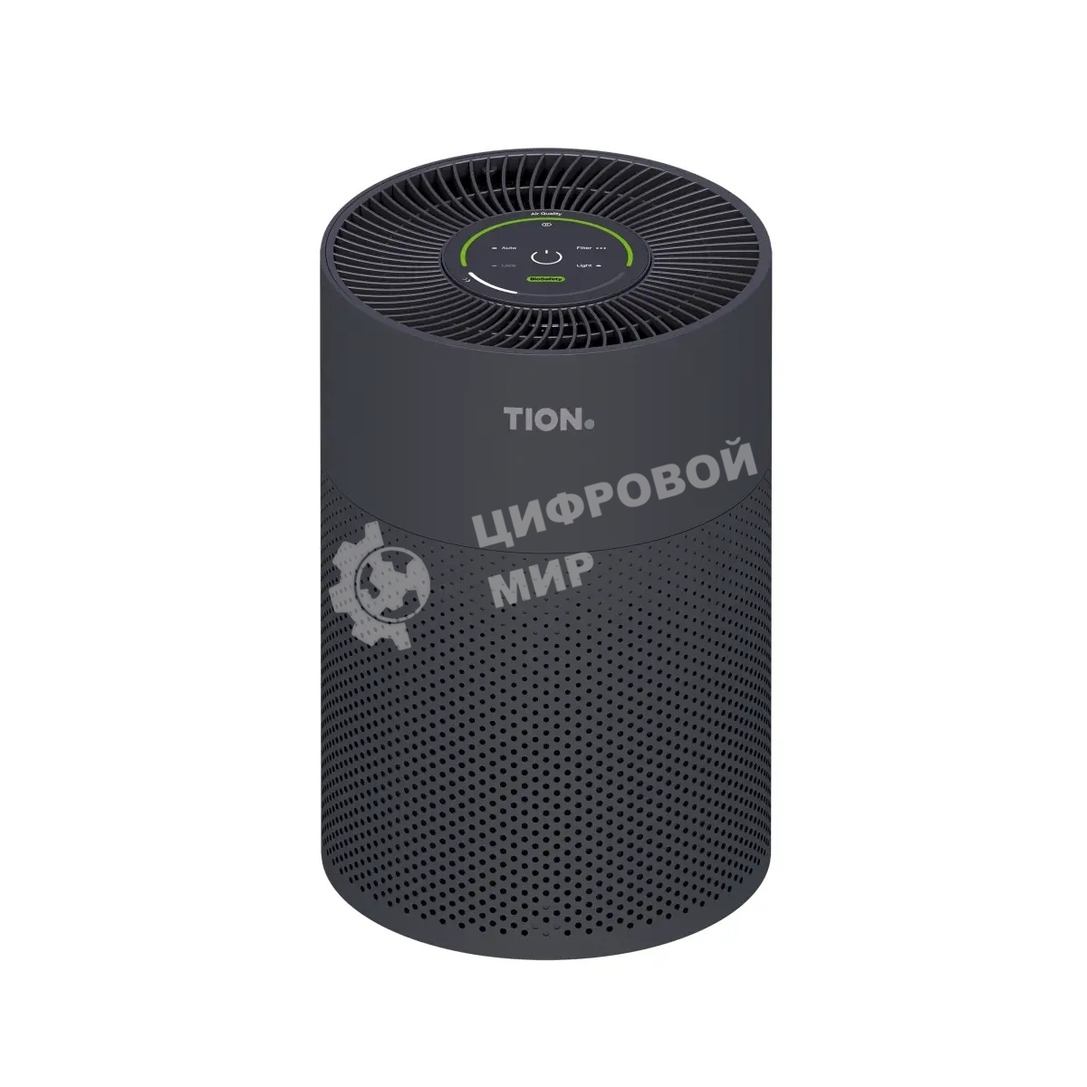 Очиститель воздуха Tion IQ-200 черный, 30 м², HEPA-фильтр, датчик PM2.5, управление со смартфона