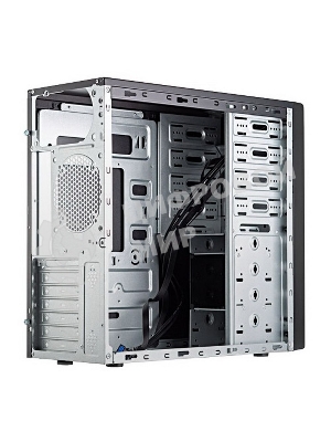 Компьютерный корпус Foxline FL-886-FL500S-U32 ATX case, black, w/PSU 500W 12cm, w/2xUSB 3.0, w/pwr cord, w/o FAN