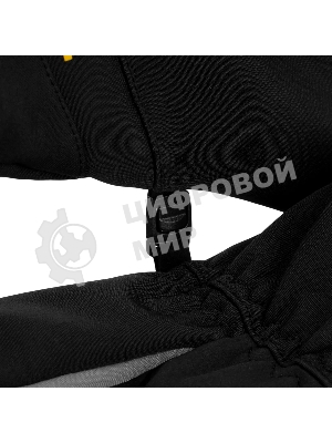 Перчатки универсальные Denzel 68089 двойные, работа с сенсорным экраном, размер 8