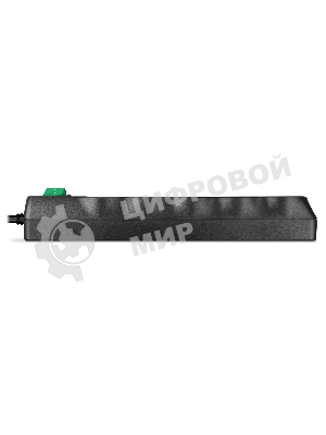 Сетевой фильтр SVEN SF-10E-16 3,0 м (10 розеток) черный