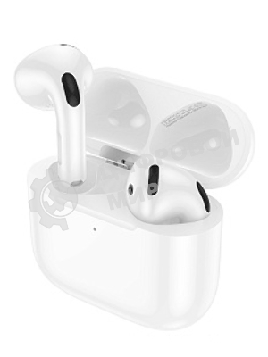 Наушники TWS Hoco EW85 белый, вкладыши, Bluetooth, до 4 ч.