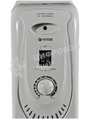 Масляный радиатор Vitek VT-1704 W белый