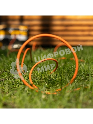 Удлинитель-шнур силовой Garden Series Denzel ПВС, 10 м, 1 розетка, 3x1 мм