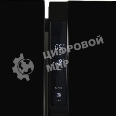 Холодильник Hyundai CS5003F черное стекло двухкамерный 331/165л морозилка сбоку, No Frost, Side by Side