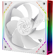 Кулер для корпуса Thermalright TL-M12RW Reverse (124x120x25mm, 4-pin PWM, ARGB, 42.6CFM, 23.2dBA, 1500RPM, White)