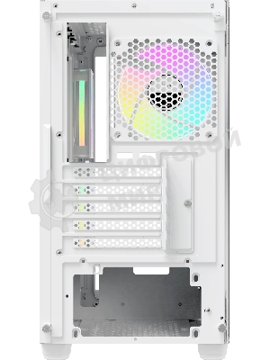 Корпус Ocypus Gamma C52 WH ARGB, Mini-Tower, белый, 3 x 120 мм