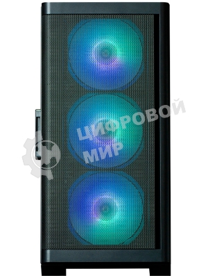 Компьютерный корпус ZALMAN M4, MATX, черный, WINDOW, 1xCombo (3.5'' or 2.5''), 1x3.5