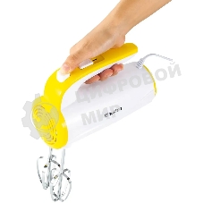 Миксер ручной Blackton Bt MX320 белый-желтый, 300 Вт