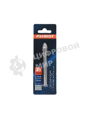 Сверло EDGE by PATRIOT по керамике 10х80 мм, 1шт в блистере